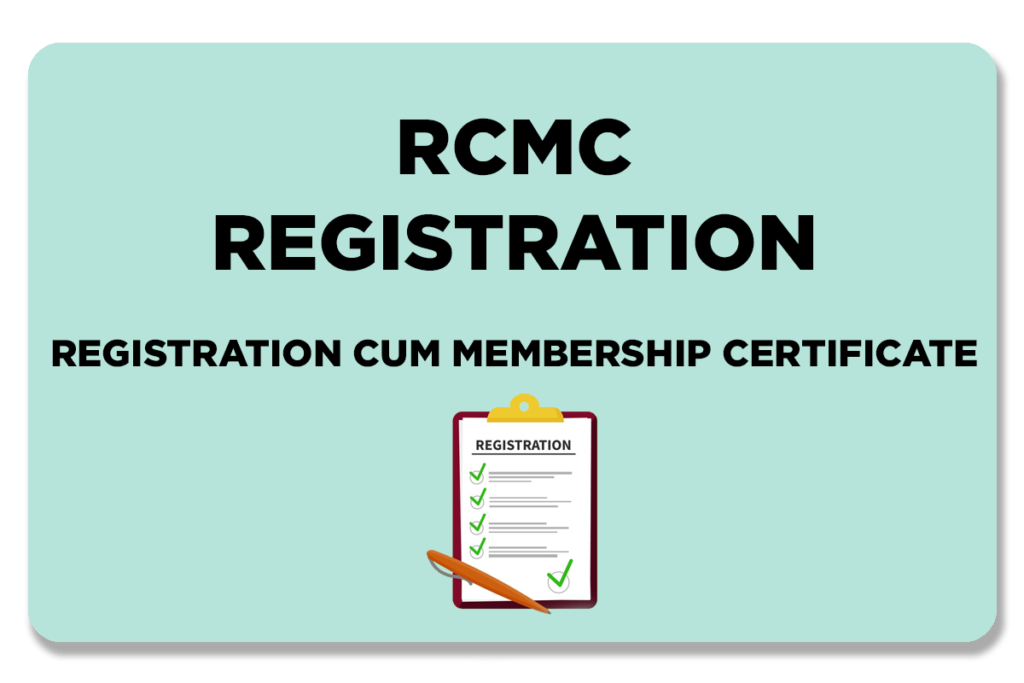 RCMC REGISTRATION